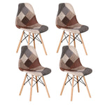 4 Chaises Eames Dsw Patchwork