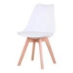 4 Chaises Modernes Blanches