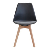 4 Chaises Scandinaves Noires