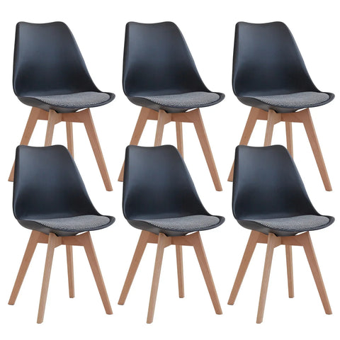 6 Chaises Noires