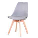 6 Chaises Scandinaves Grises