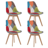 Chaises Scandinaves Patchwork