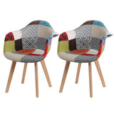 Chaise Fauteuil Patchwork