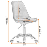 Chaise Scandinave à Roulette