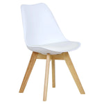 Chaise Scandinave Blanche