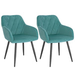 Chaises Bleues Turquoises