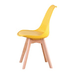 Chaises Jaunes Scandinaves