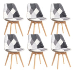 Chaises Patchwork Noir Et Blanc