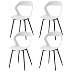 Chaises Polypropylene Blanches