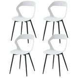 Chaises Polypropylene Blanches