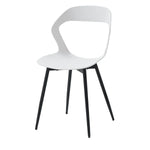 Chaises Polypropylene Blanches