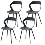 Chaises Polypropylene Noires