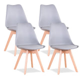 Chaises Scandinaves Grises