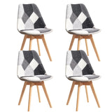 Chaises Scandinaves Patchwork