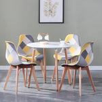 Ensemble Table Et Chaise Design Patchwork