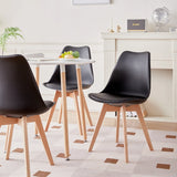 Lot De 4 Chaises Noires