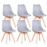 Lot De 6 Chaises Grise