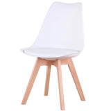 4 Chaises Scandinaves Blanches