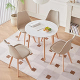 Table Et Chaises Scandinaves Khaki